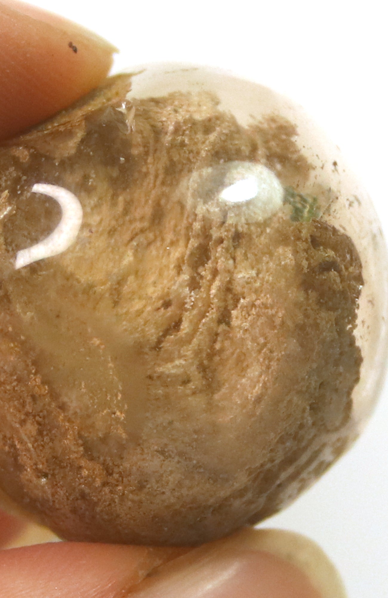 Lodalite Quartz Lens